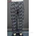 95%viscose 5%elastane jersey pants with all over print